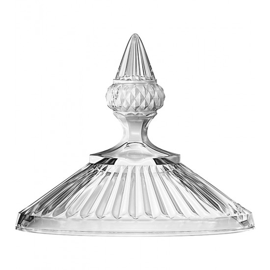 Bomboniere 20cm Por 12cm Palace Com Pé Em Cristal Ecológico L'Hermitage